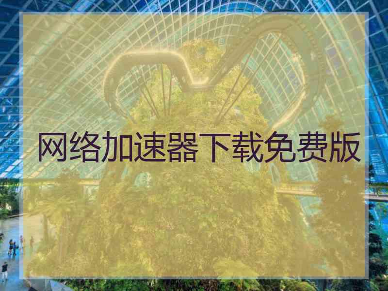 网络加速器下载免费版