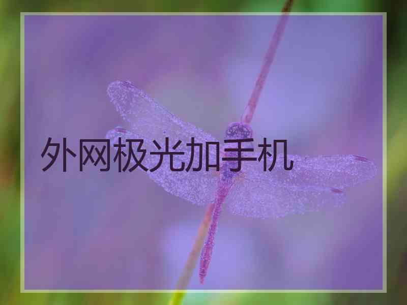 外网极光加手机