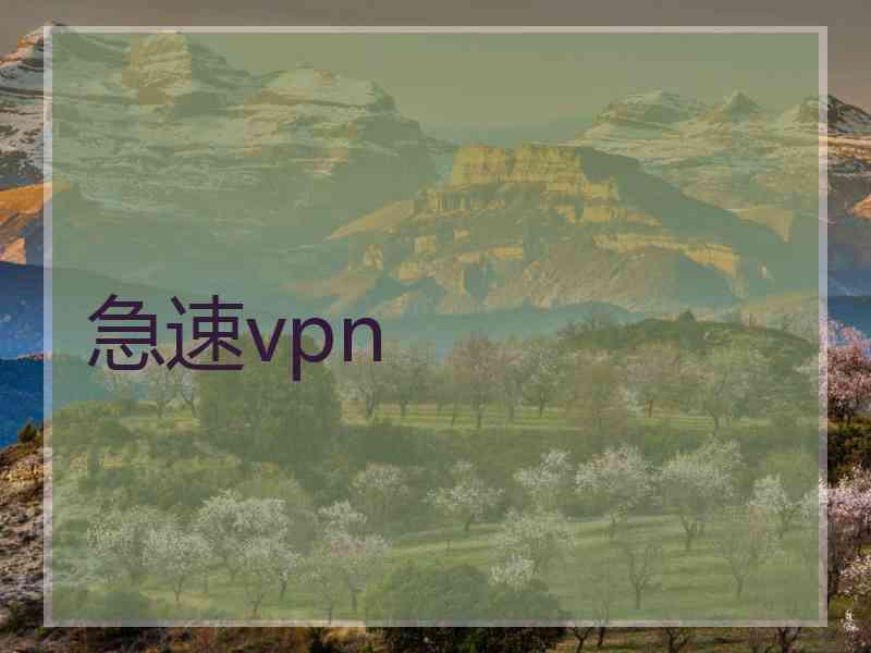 急速vpn