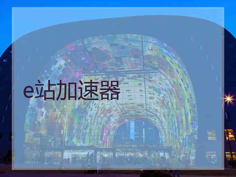 e站加速器