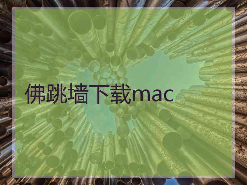 佛跳墙下载mac