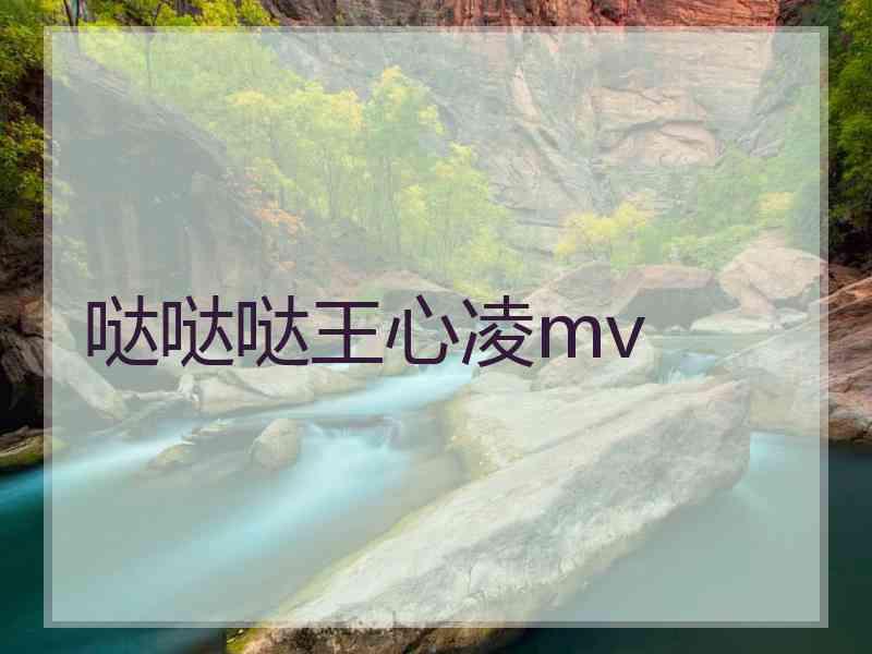 哒哒哒王心凌mv