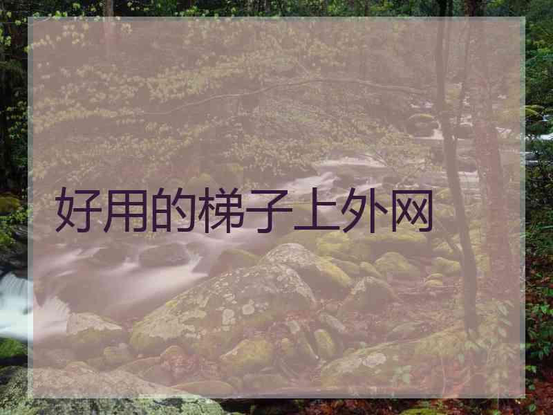 好用的梯子上外网