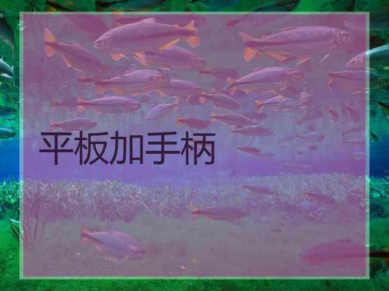 平板加手柄