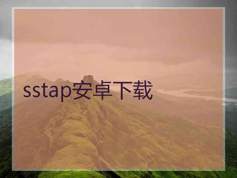 sstap安卓下载