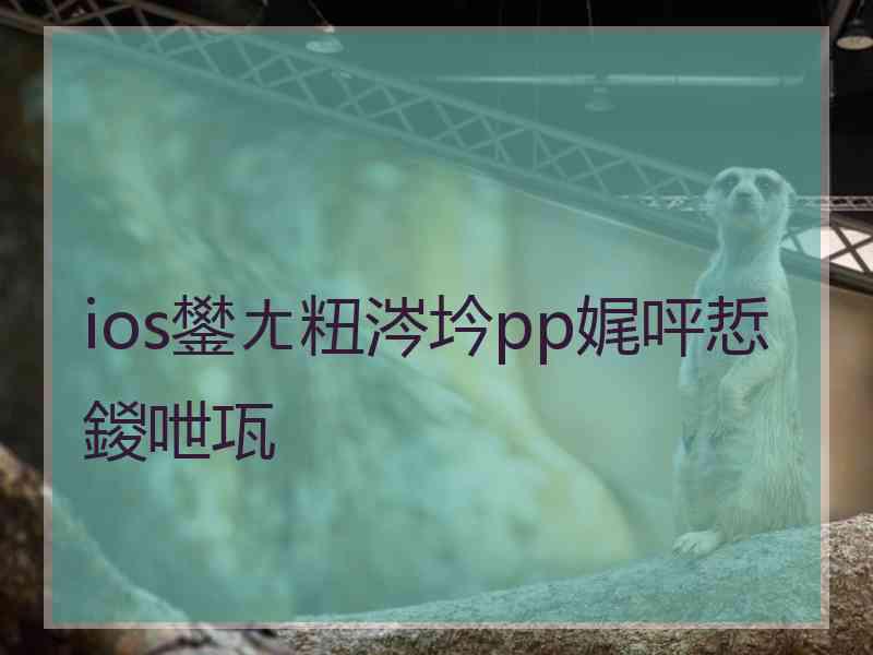 ios鐢ㄤ粈涔坅pp娓呯悊鍐呭瓨
