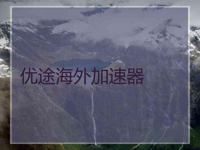 优途海外加速器