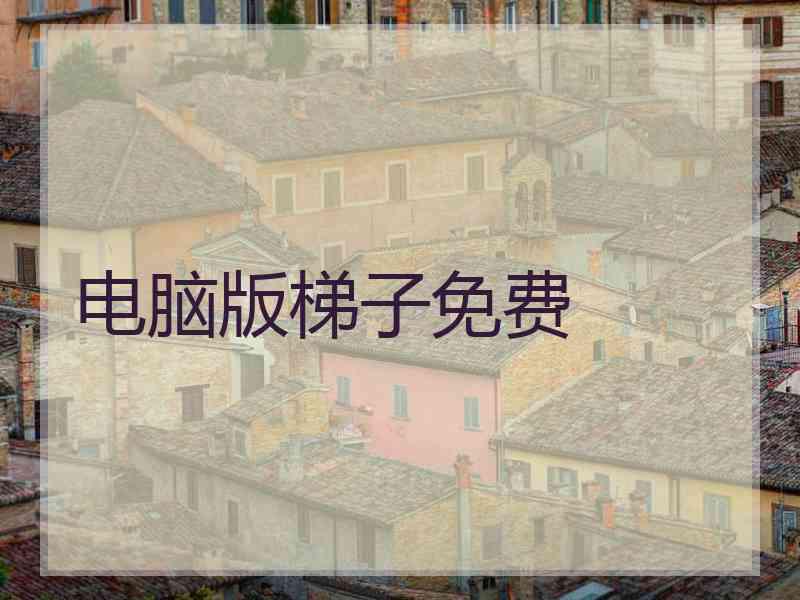 电脑版梯子免费
