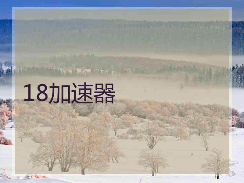 18加速器