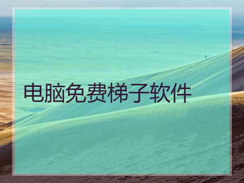 电脑免费梯子软件