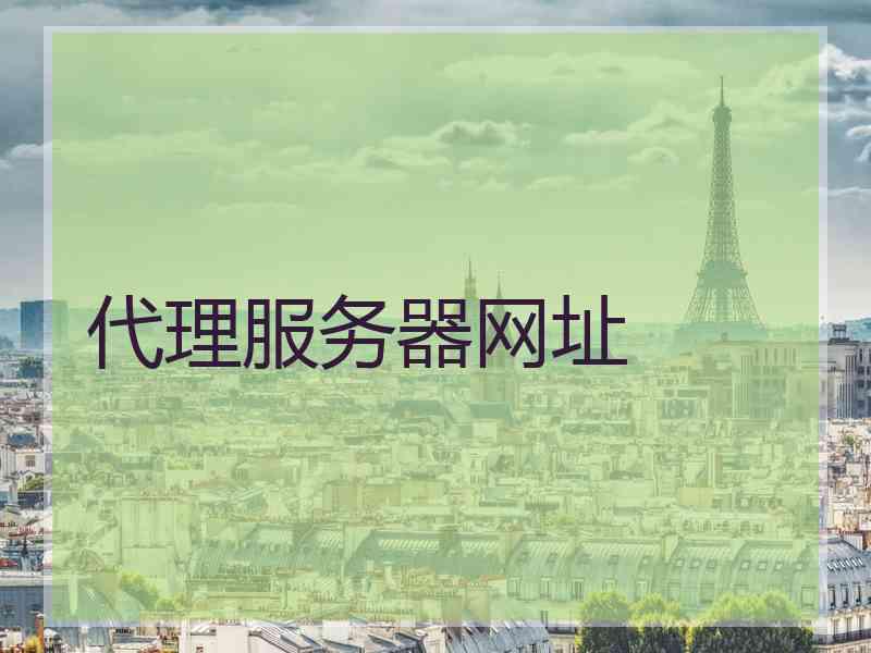 代理服务器网址