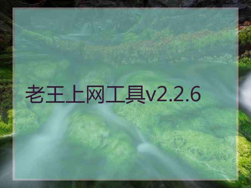老王上网工具v2.2.6