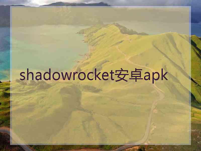 shadowrocket安卓apk