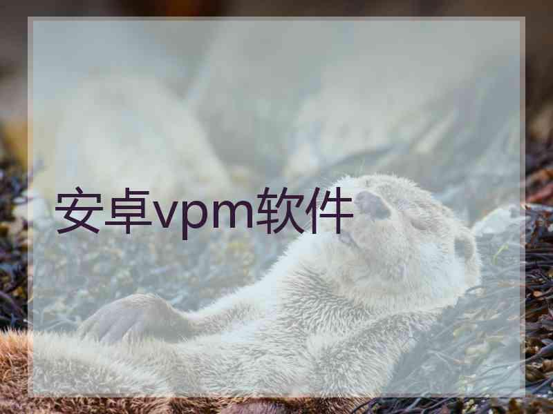 安卓vpm软件