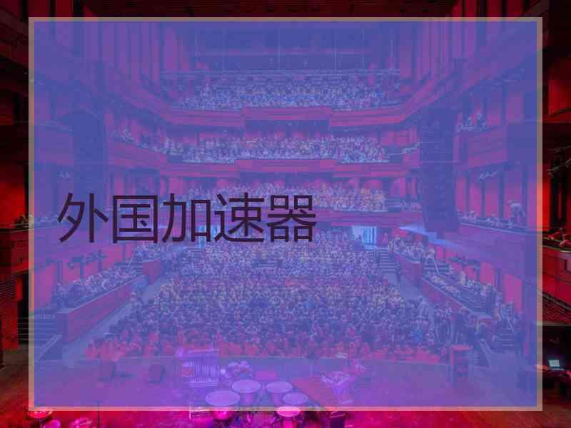 外国加速器