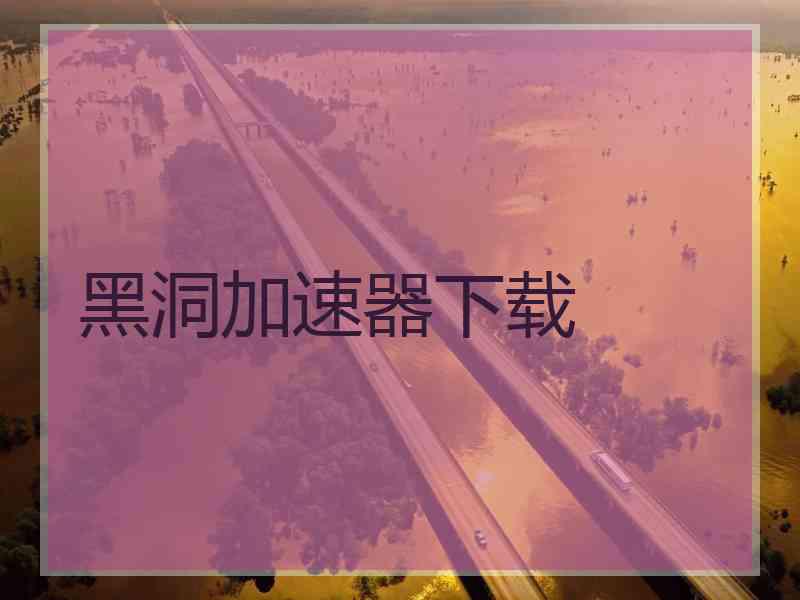 黑洞加速器下载