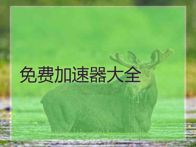 免费加速器大全