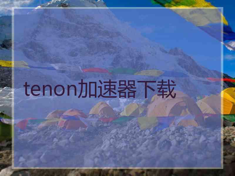 tenon加速器下载
